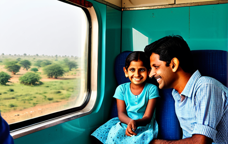 대중교통 사용법 - Modern Metro Interior**

"Inside a clean, modern metro train in Mumbai. Passengers are comfortably s...